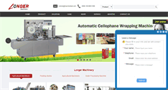 Desktop Screenshot of longerinc.com